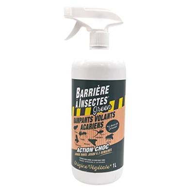 Insecticide BARRI&Egrave;RE &Agrave; INSECTES GREEN Rampants Volants Acariens 1L