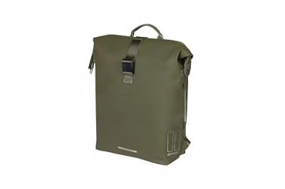 Sacoche r&eacute;fl&eacute;chissante Basil soho led nordlicht 17L - vert arm&eacute;e - TU
