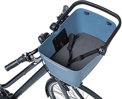 Panier pour chien avant Basil buddy klicfix 32L - bleu/noir - TU