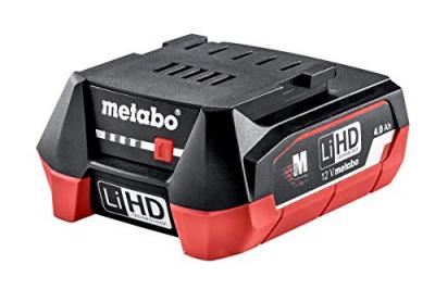 Metabo 625349000 Batterie pour outil 12 V 4.0 Ah Li-Ion