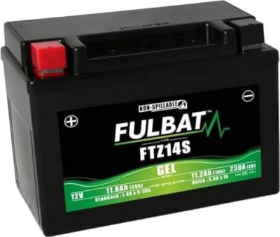 Fulbat - Batterie moto FTZ14S - gel - 12V - 11.8Ah