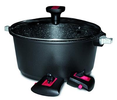 BAUMALU Faitout 24 cm - Granit Pro