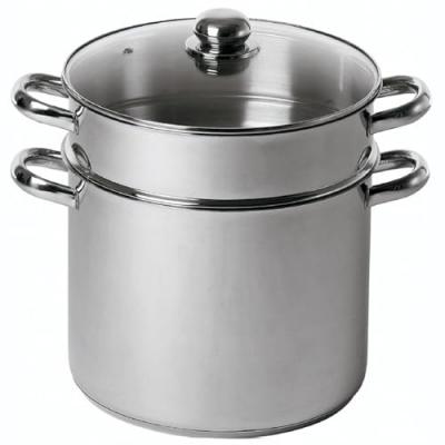 Baumalu 342648 Couscoussier 16 L Diam&egrave;tre : 30 cm en Acier Inoxydable
