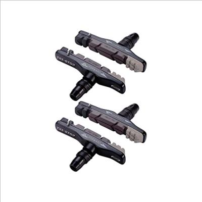 Patins de frein et porte-patins BBB BBS-14T TriStop pour V-brakes