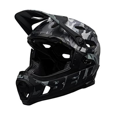 Casque Bell Super DH MIPS - Black Camo 20} - S}, Black Camo 20}