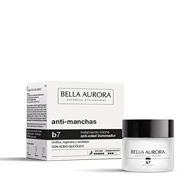 Bella Aurora B7 Cr&egrave;me de Nuit &Eacute;claircissante R&eacute;g&eacute;n&eacute;rante Anti-Taches