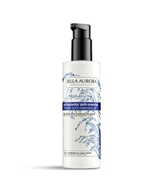 Bella Aurora, Gel d&eacute;tergent exfoliant anti-macchie viso, 200 ml