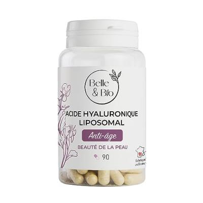 Compl&eacute;ments alimentaires anti-&acirc;ge Acide Hyaluronique Liposomal - Belle & Bio