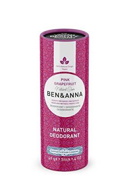 BEN&ANNA Papertube D&eacute;odorant rose pamplemousse v&eacute;g&eacute;talien 40 g
