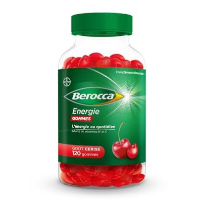 Compl&eacute;ment Alimentaire Immunit&eacute; Berocca - Le Pot De 120 Gommes