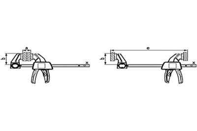 Bessey Ezm15-6 Ez Serre-Joint &Agrave; Une Main
