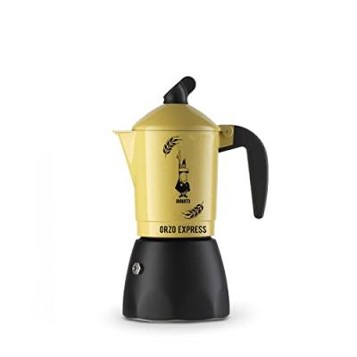 Moka orzo express 5334 50w 4 tasses aluminium jaune