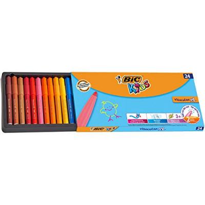 CC Hobby Feutre Visacolor, trait: 3 mm, Couleurs assorties, 24pi&egrave;ces-