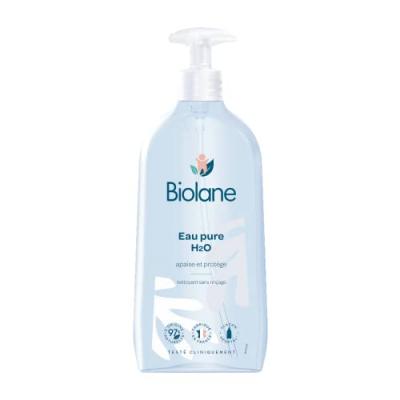 Biolane La Toilette Eau Pure H2O Lotion Nettoyante Sans Rin&ccedil;age 750ml