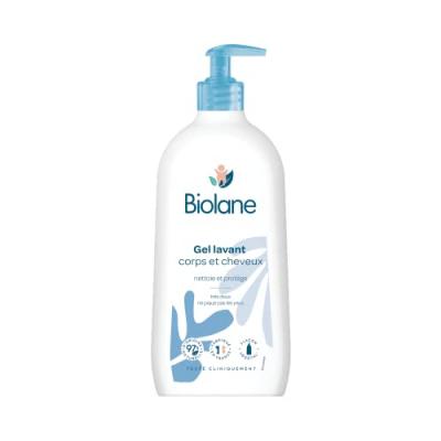 Gel Lavant Corps/cheveux Biolane - Le Flacon De 750 Ml