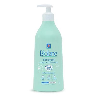 Gel Lavant Corps Et Cheveux Bio Biolane - Le Flacon De 500 Ml