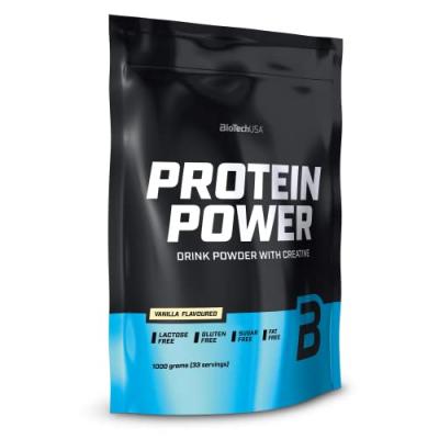 Protein Power (1kg)Vanille Whey ComplexBiotech Usa