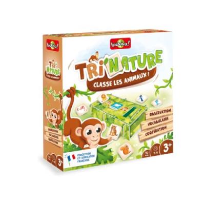 BIOVIVA - Tri'Nature - Jeux de soci&eacute;t&eacute; ludique pour enfant d&egrave;s 3 ans - 1 &agrave; 4 joueurs - 400206