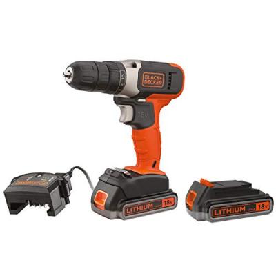 Perceuse visseuse sans-fil avec 2 batteries - 18V