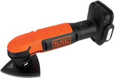 Ponceuse de d&eacute;tail 12V usb (sans batterie) black+decker