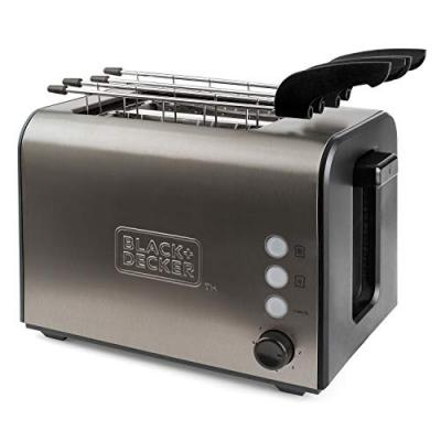 Black & decker black+decker toaster bxto900e 2 scheiben edelstahl
