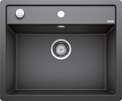 Blanco - Evier &agrave; encastrer &agrave; fleur 60cm auto anthracite - 514773