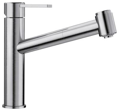 BLANCO AMBI-S 523119 Robinet de Cuisine Acier Inoxydable Bross&eacute;
