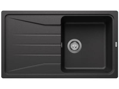 BLANCO Sona 5 S 519671 &Eacute;vier de Cuisine R&eacute;versible en Silgranit PuraDur Anthracite 1 Pi&egrave;ce