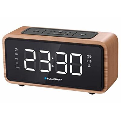 Blaupunkt cr65bt radio-r&eacute;veil bluetooth, couleur bois clair CR65BT