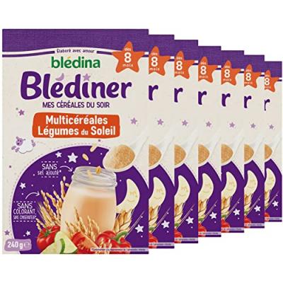 Cereales bebe 8 mois, legumes du soleil Bledina
