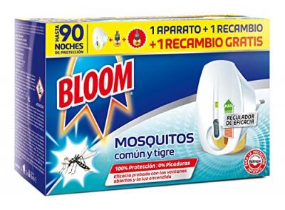 Appareil &eacute;lectrique BLOOM MOSQUITOS + 2 pi&egrave;ces de rechange