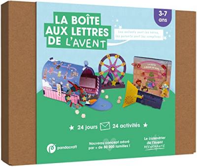 Bo&icirc;te aux Lettres de l'Avent - La bo&icirc;te &agrave; magie - Calendrier de l'Avent 3+