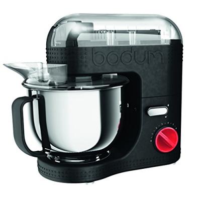 Bodum BISTRO Robot de cuisine &eacute;lectrique, 700 W, bol inox 4.7 l Noir