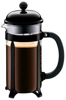 Cafeti&egrave;re &agrave; Piston Chambord 8 tasses - 1L - Noir - Bodum - 100.0000