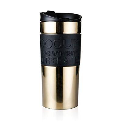 Bodum - Mug de voyage isotherme en inox, double paroi, 0.35 l