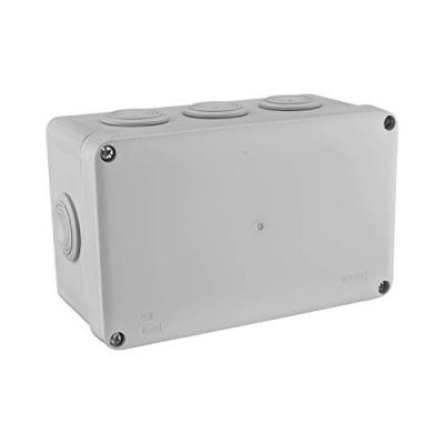 Bo&icirc;te de d&eacute;rivation &eacute;tanche IP55 DEBFLEX 175x110x80mm 8 entr&eacute;es grise.