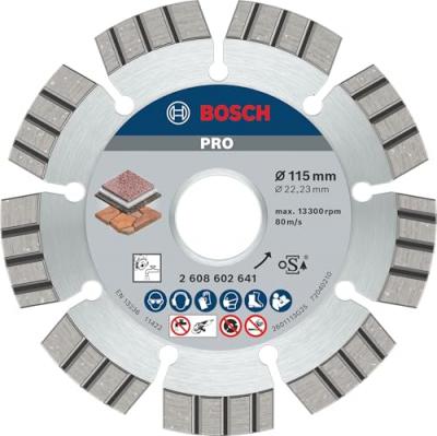Bosch - 2608602641 Disque &agrave; tron&ccedil;onner diamant&eacute; Best for Stone