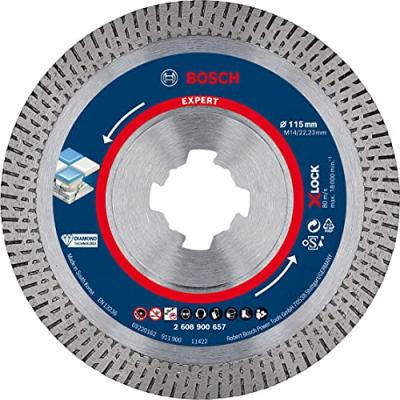 Bosch X-lock Expert Hard Ceramic 115x1.4x10 Mm Diamond Cut Disc Argent&eacute;