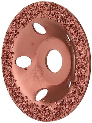 Meule assiette au carbure 115 x 22,23 mm gros, surface plate 1pc