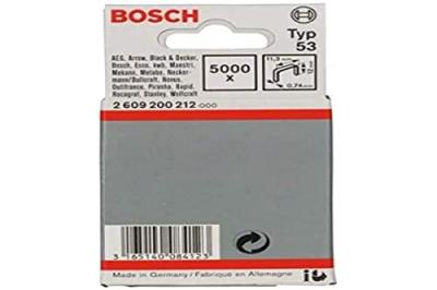 Bosch Accessories 2 609 200 212 Agrafe Type 53 11,3 x 0,74 x 12 mm