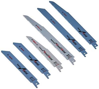 Set De Lame Bosch Pour Scie Sabre - Sp&eacute;cial D&eacute;molition + Etui De Rangement - 2607010907