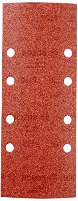Bosch 2607017100 Set De 25 Abrasifs Pour Ponceuse Vibrante 93 X 230 Grain 120 Perfor&eacute;s