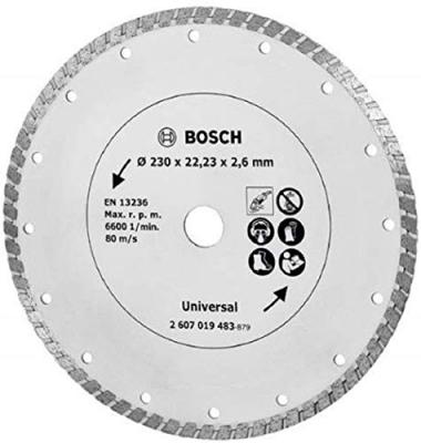 Bosch Accessories 2607019483 Disque diamant pour Meuleuse Turbo 230 mm