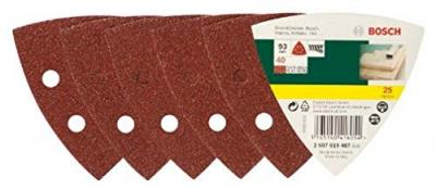 Set de 25 Abrasifs 2607019487 Bosch