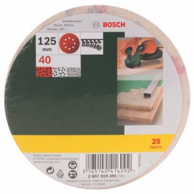 Set de 25 Abrasifs 2607019491 Bosch
