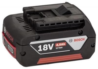Bosch 2607336816 Batterie coulissante 18V-4Ah Heavy Duty, Noir/rouge