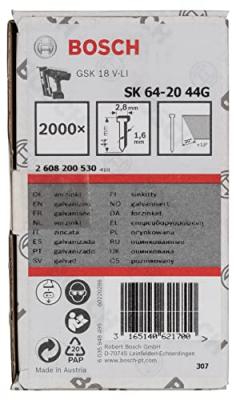 Bosch Professionnel - Pointes Th 20&deg; D1.6X44 Galvanis&eacute;e Boite De 2000