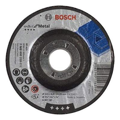 Bosch - 2608600218 Meule &agrave; &eacute;barber &agrave; moyeu d&eacute;port&eacute; Expert for Metal