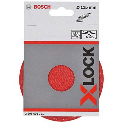 Bosch - 115 mm support x-lock Velcro en forme de plaque