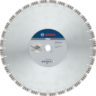 Disque &agrave; tron&ccedil;onner diamant&eacute; Best for Concrete, 450 x 25,40 x 3,6 x 12 mm Bosch 2608602660